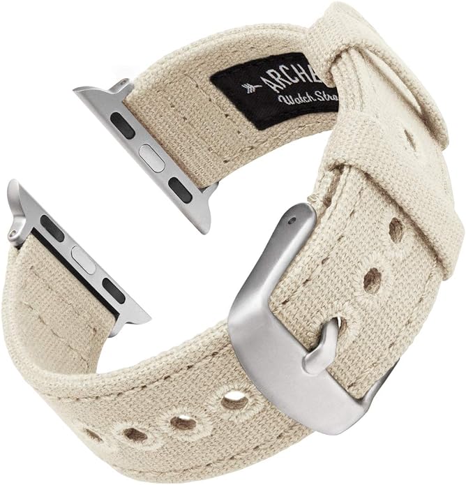 Archer Watch Straps - Canvas Straps for Apple Watch
