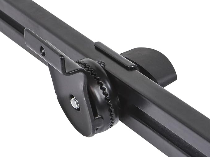 Monoprice Electric Guitar Wall Mount - Black, Horizontal Hanger/Holder, 23-Inch Bracket Length, Store or Display For All Standard Sized Electric Guitars