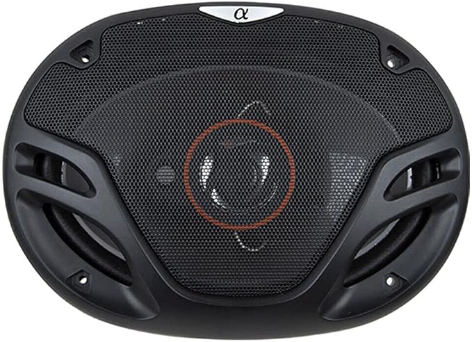 Alphasonik AS29 Loudspeakers 1 Pair of 6X9 500W Max 3-Way Speakers 4 Ohms Premium Quality Audio Door Speakers for Car or Truck Stereo Sound System