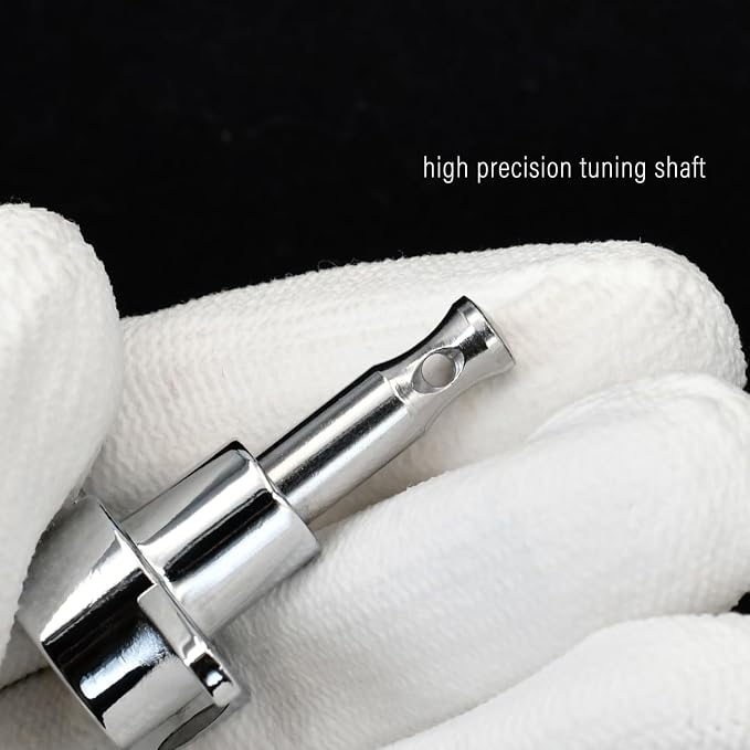 FXJXB 18:1 Guitar Tuning Pegs 3x3 Guitar Tuners Tuning Mahines Replacement for Acoustic or Electric guitars-Chrome(3R+3L)