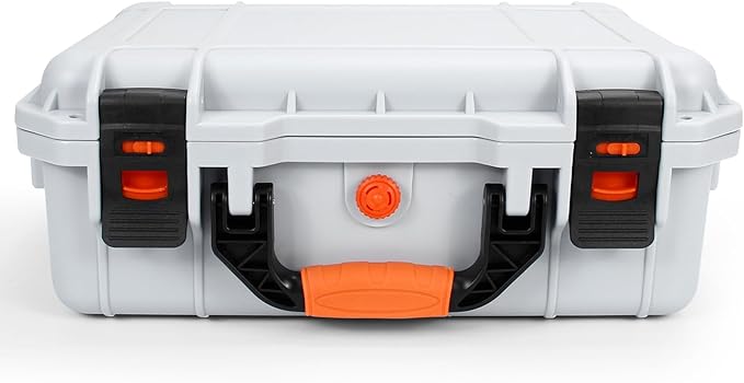 AMAZEAR Hard Case for Apple Vision Pro,Perfect for Storing Vision Pro and Battery at Home or While Traveling, Large Capacity Apple VR Waterproof Hard Case, Premium Apple Vision Pro Accessories