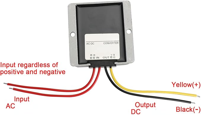 AC to DC Converter 24V AC to 24V DC 6A Converter 144W Waterproof