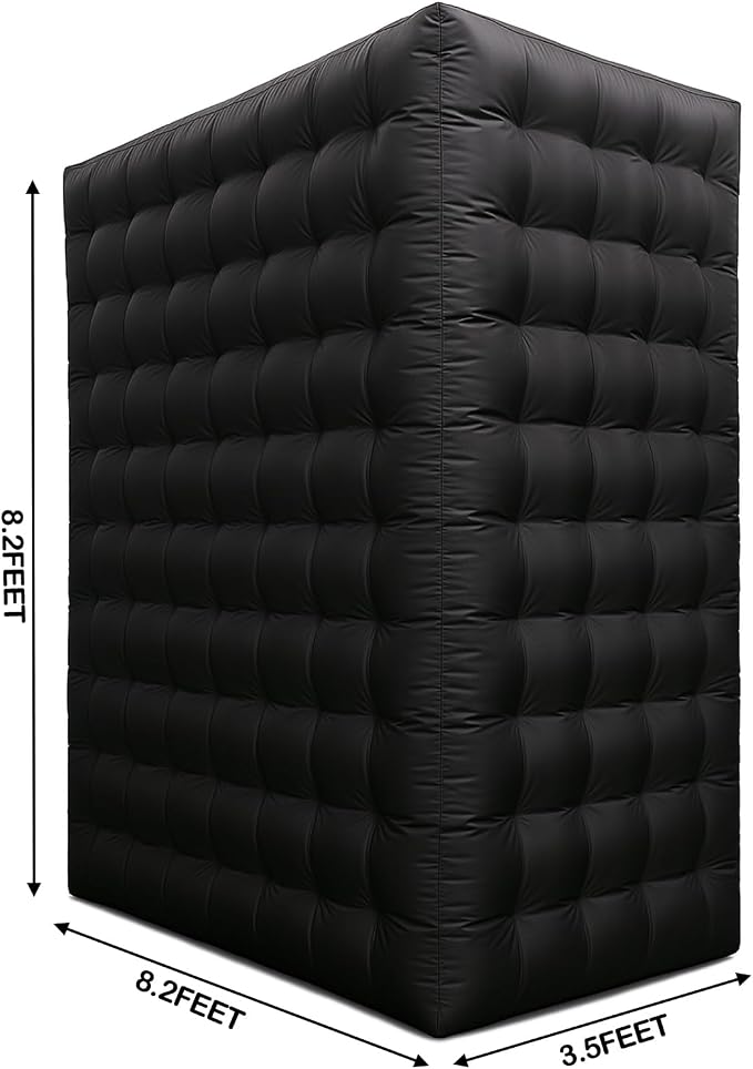 Golden new Inflatable Photo Booth Inflatable Photo Wall with Built-in Blower and LED Promotional Advertising for Wedding Events