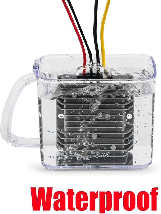 DC/DC Converter 12V Step Up to 48V 6A 288W Voltage Regulator, Power Adapter Voltage Booster, Power Supply Module Boost Transformer for Car Truck Vehicle Boat