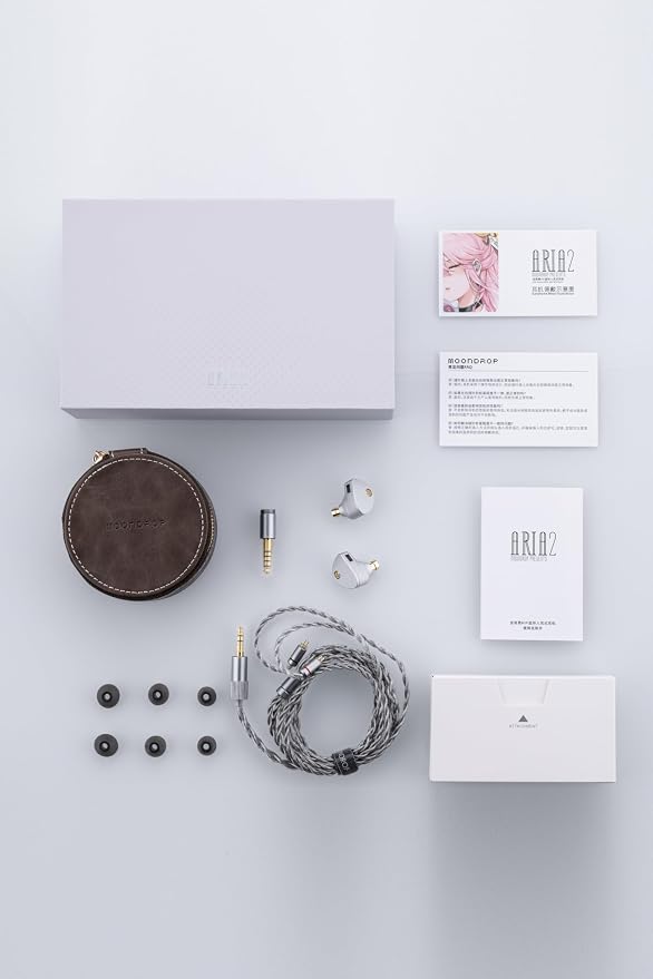 Moondrop ARIA 2 in-Ear Headphone with 0.78 2 Pin Cable