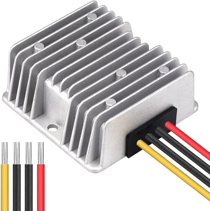 DC/DC 12V to 48V Boost Converter 3A 144W Step Up Voltage Regulator Module Car Power Supply Voltage Transformer (Input 10V-16V)