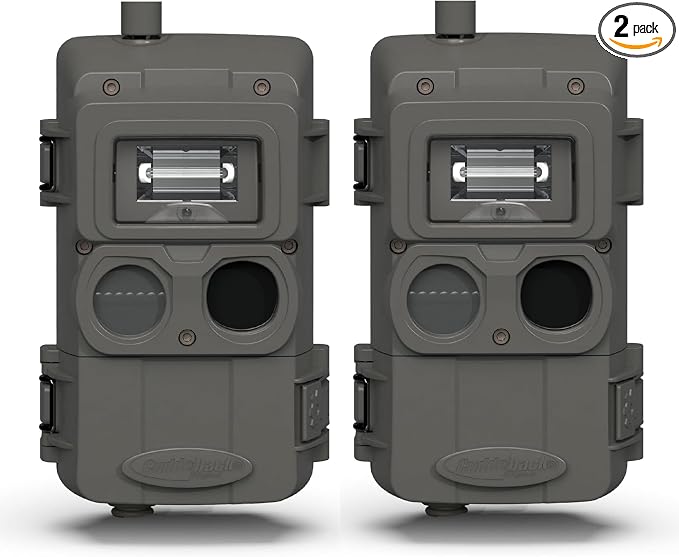 Cuddeback CuddeLink Strobe (2-Pack) LL-1A (L-Series) Cellular Trail Camera, with Color Strobe Illumination, White Flash Strobe, for Hunting, Backyard Wildlife & Outdoor Game Monitoring