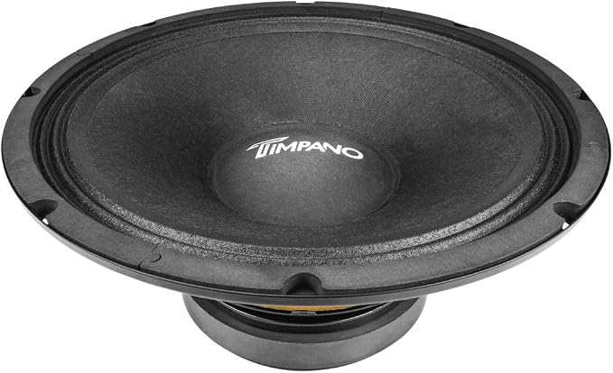 Timpano 12 Inch Midbass Speaker TPT-MD12 800 Watts, 8 Ohm, Mid Bass Loudspeaker for Pro Car Audio (Single)