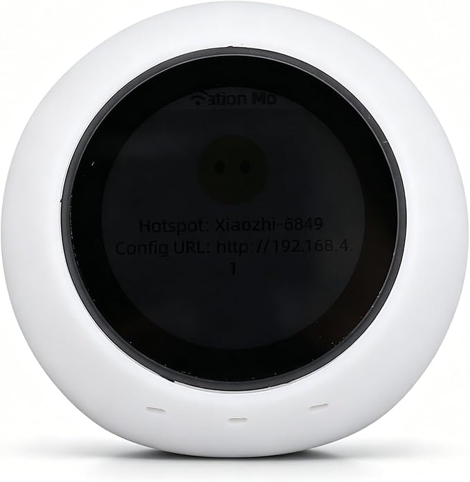 AI Robot, Smart Talking Robot Companion with Voice Wake Up, 1.28 Inch Screen for DeepSeek AI Powered Toy with Bluetooth 5.0 WiFi Weather Clock Video Music Playback