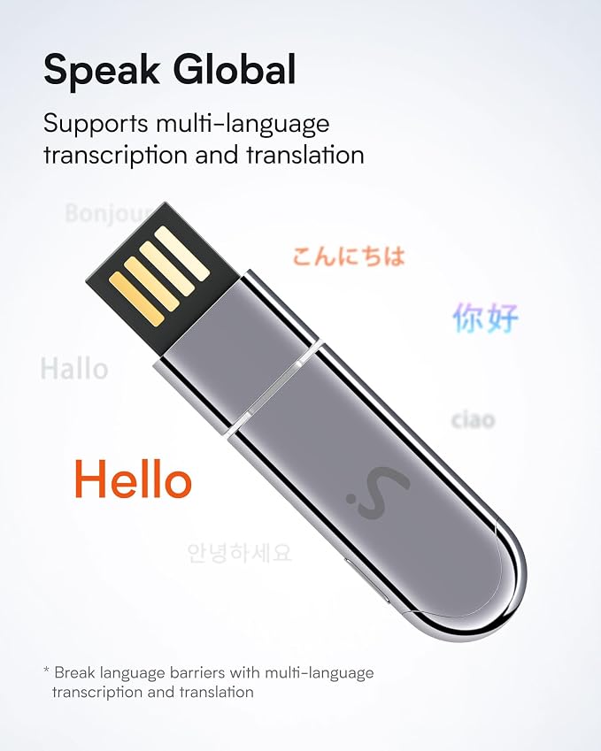 NoteKit Computer AI Meeting Assistant, viaim Voice Recorder with Transcription, 78 Languages, to-Do Lists & Summaries with viaim AI, Works on Windows & Mac, Ideal for Business, Remote Work, Education