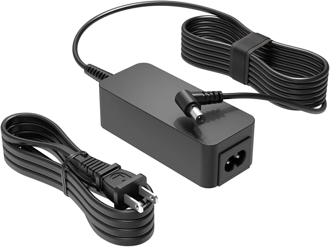 Superer 19V AC Charger Fit for Samsung HW-R450 HW-MM36 HW-K369 HW-MM37 PS-WK430 Soundbar Power Supply Adapter Cord