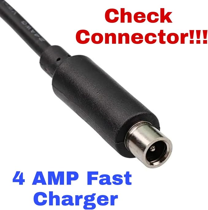 [Verified Fit] 42 Volt 4.0 Amp Super Fast Charge-r for Segway Ninebot MAX G2 G30 G30L G30D G30P, F25 F30 F40 F65, E22 E25 E45, Lime & Bird 36V, for Xiaomi M365 Pro 42V 4A Power Adapter