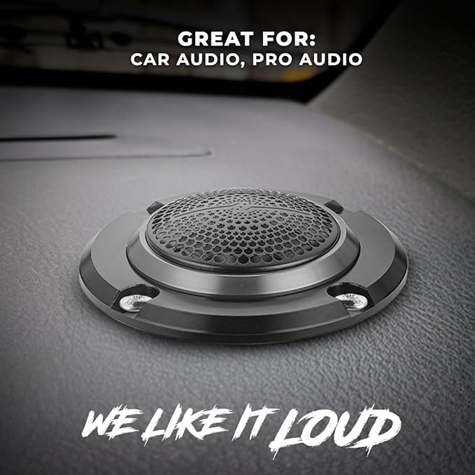 DS18 Audio PROTWN4 PRO 1-in Vc Pen High Compression Neodymium Hybrid Driver/Tweeter 280 Watts 4-Ohm