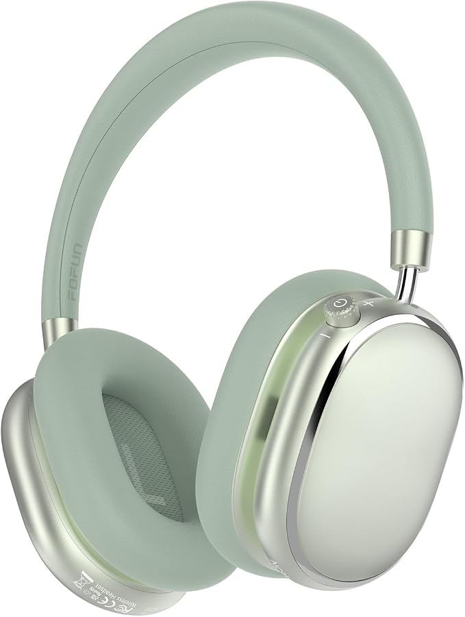 NC95 Hybrid Active Noise Cancelling Headphones with Knob Control, 120H Playtime Over Ear Headphones Wireless Bluetooth 6.0, App Control, Hi-Res Audio, Comfort Fit, Clear Calls for Travel/Workout