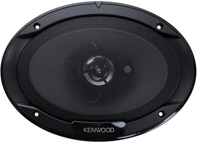 Kenwood KFC-6966S 6 x 9 Inch 400-Watt 3-Way Flush Mount Coaxial Car Speaker Easy Installation - Pair