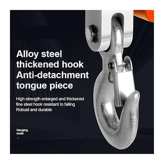 Hanging Scale Luggage Scales Digital Crane Portable Heavy Duty LCD Backlight Industrial Hook Unit Change