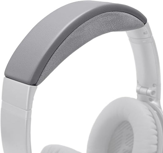 GEVO Headband Pad Kit Replacement for Bose QC35 & QuietComfort 35 II (QC35 ii) QC45 QuietComfort 45 Headphones, Easy to Install DIY Headphones Headband Repair Tools (Silver)