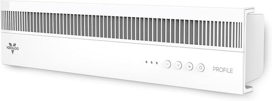 Vornado PROFILE® Window Fan, Whole Room Air Circulator, Reversible Exhaust, Quiet Operation, 3 Speed Settings, Low Profile Window Fan for Kitchen, Bedroom, and Home, White