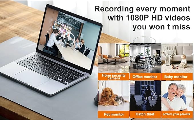USB Charger Hidden Camera, WiFi Small Spy Security Camera, Full HD 1080P Mini Wireless Nanny Cam Motion Detection with App Live Feed for Home