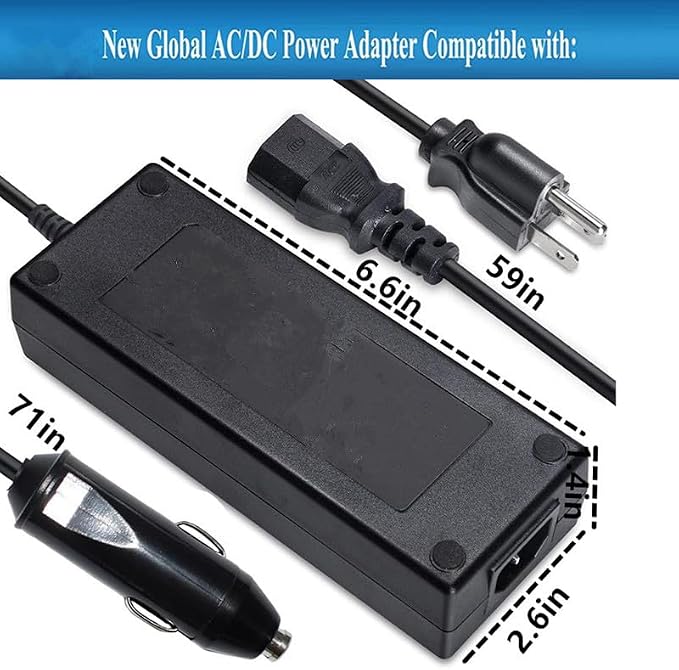 12V Power Adapter Compatible with Green Mountain Grill Davy Crockett, for P-1001 GMG-ADP10A GMGADP10A Part Numbers: P-1235, GMGP100, P-1266 GMG Green Davy Crockett,Power Supply Cord Charger PSU ﻿