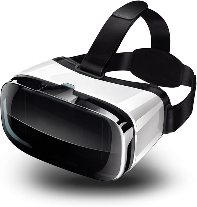 2025 New VR Headset for iPhone & Android Phone, Virtual Reality Goggles for VR Game Video Movies, Education,Kids, Compatible with Phones 4.5"-6.3"