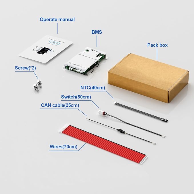 JKBMS Smart BMS 3S-8S 100A 1A Active Balancer JK-B1A8S10P-HC | JK BMS for LiFePO4 Li-ion LTO batteries with Bluetooth RS485 CAN heating function and multi protection