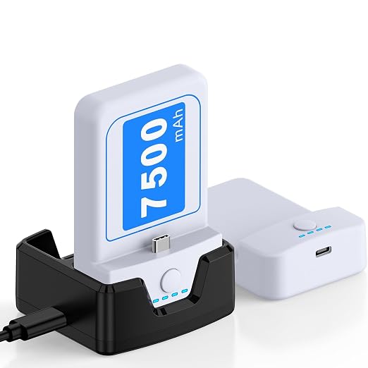 15000 mAh Rechargeable Battery Pack and Charging Dock, for Meta Quest 3/Quest 2 Accessories Kawaye Head Strap, Lightweight and Portable Battery Balance Head Pressure and Extend 7-8Hours Playtime