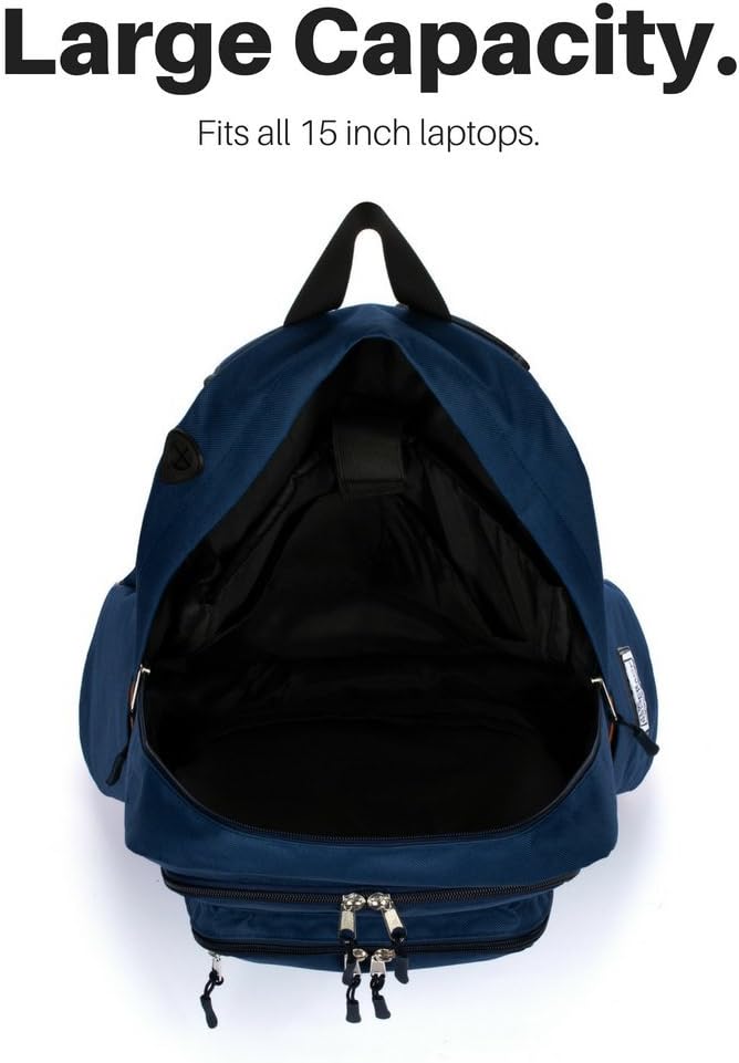 Super Real Bluetooth Speaker Backpack With 20-Watt Speakers & Subwoofer for Parties/Festivals/Beach. Works with iPhone & Android (Blue)