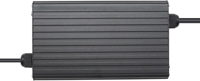 24V 5A Battery Charger with 3-Pin XLR Connector for Pride, Jazzy, Drive Medical, Golden Technologies, Shoprider, Rascal 200T/500T/301 PC/314/318 PC/320 PC/326/326A