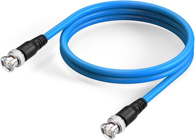 Superbat SDI Cable 3ft BNC Cable 3G/6G Belden 1694A,Supports HD-SDI/3G-SDI/6G-SDI/4K/8K Video Camera,Precision BNC Video Cable 75 Ohm (1Pcs)