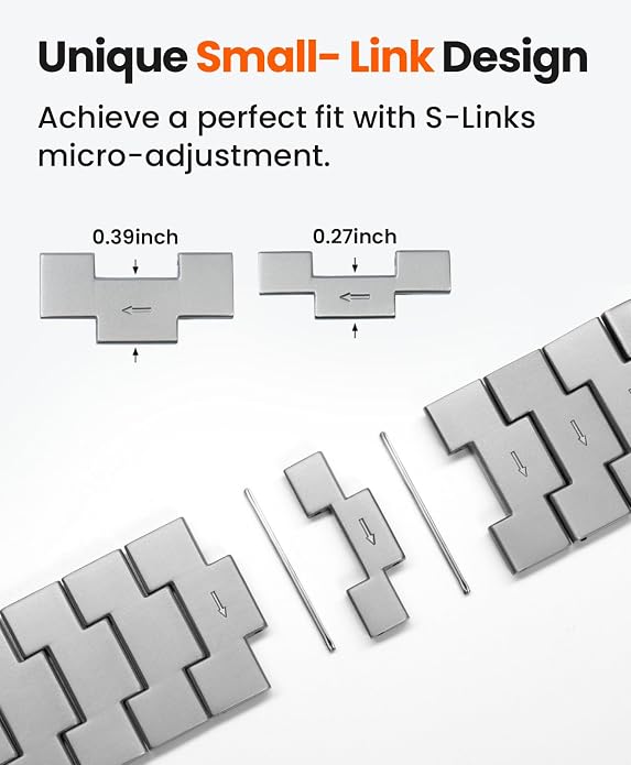 Titanium Watch Band Compatible with Apple Watch Ultra 3 & Ultra 2 1 49mm - 26mm Wide-Body Metal Apple Watch Ultra Band with Scratch Resistant DLC Coating for men - CRNS01 Business Series
