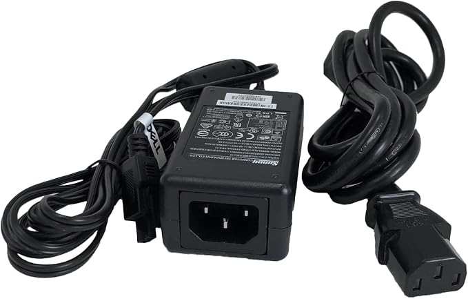 12V 2A Power Adapter Compatible with SonicWall TZ300 TZ350 TZ400 TZ500 Firewall 2 Pin Rectangular Plug Replacement Power Supply