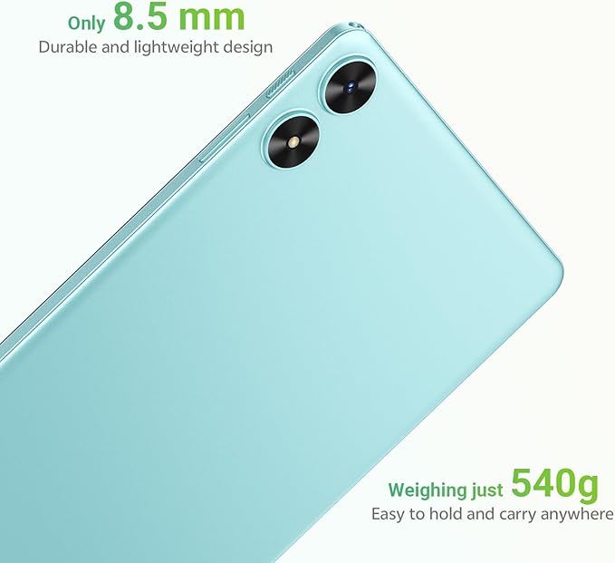 Tablet 10.1 inch, Android 15 Tablet with Case, 24GB RAM + 64GB ROM 1 TB Expandable, 1280x800 HD IPS Touch Screen, 8H Battery, WiFi 6, BT 5.4, Dual Camera (Gray)
