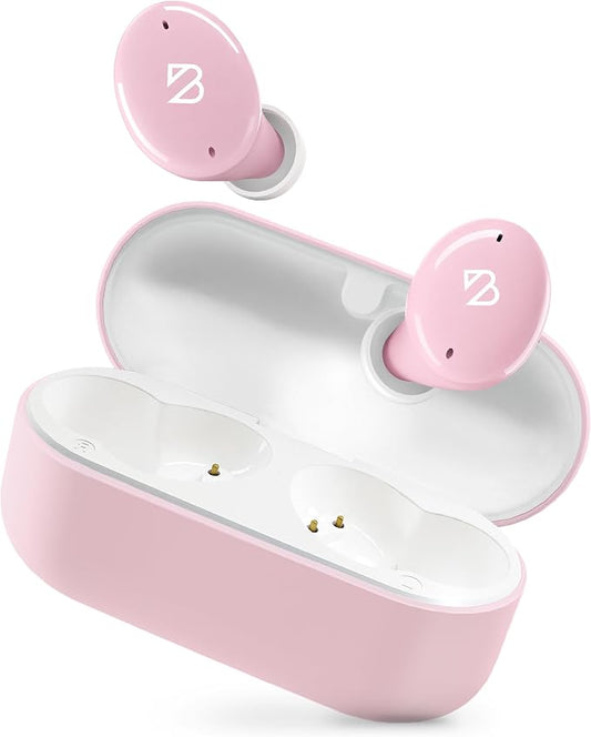 Back Bay Audio Wireless Earbuds for Small Ears, Award-Winning Sound w/Bass Mode, Durable Sweatproof Bluetooth Earbuds, Comfortable for All Ears