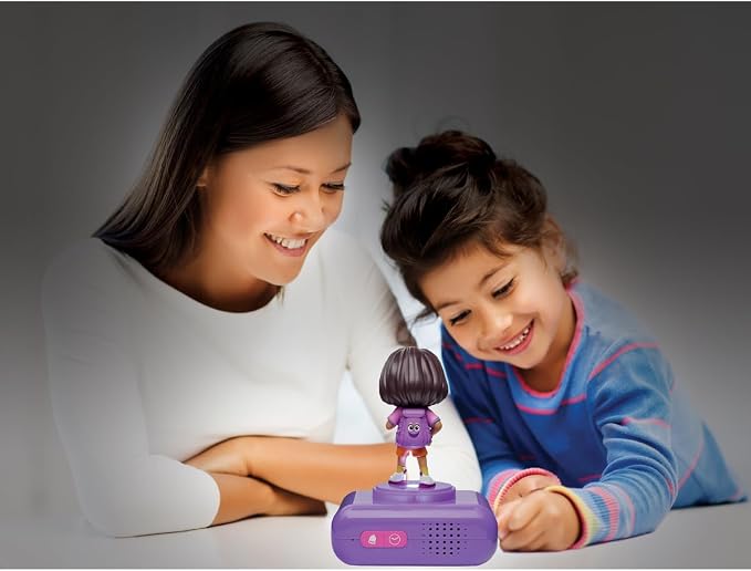 LEXIBOOK, Alarm Clock - Dora Night Light with Sound Effects, Purple, RL800DOR