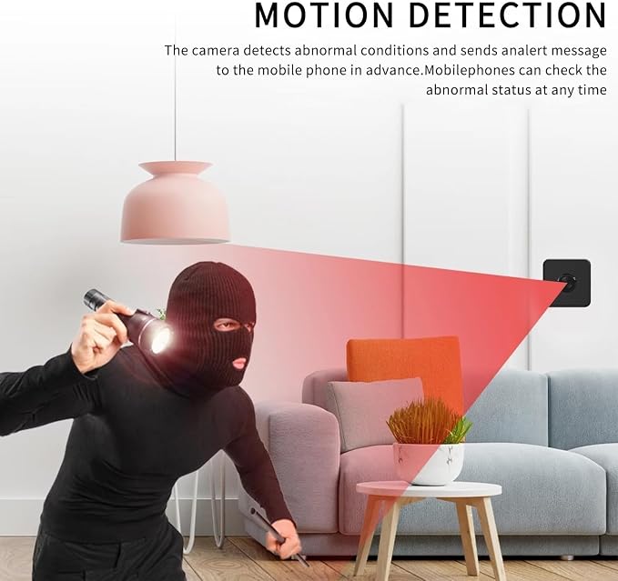 Mini Indoor Security Camera Wireless Home Small Outdoor WiFi Pet Cameras,2026 Upgraded Spy Tiny Nanny Cam, Wide Angle Night Vision,Home Indoor Outdoor Camara No Need WiFi Camaras For House Security