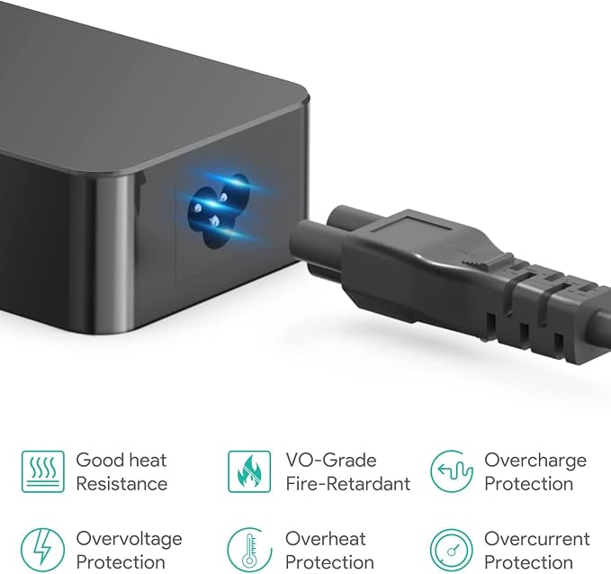 KFD 54V Power Supply for Cisco Meraki MX68 MX65 MX68W MX68CW MX68-HW MX68W-HW MX68CW-HW SD-WAN MX6x Routers MA-PWR-100WAC 640-76010 640-47010 54V 1.85A 1.67A 90W 100W Cisco Router Power Cord Adapter