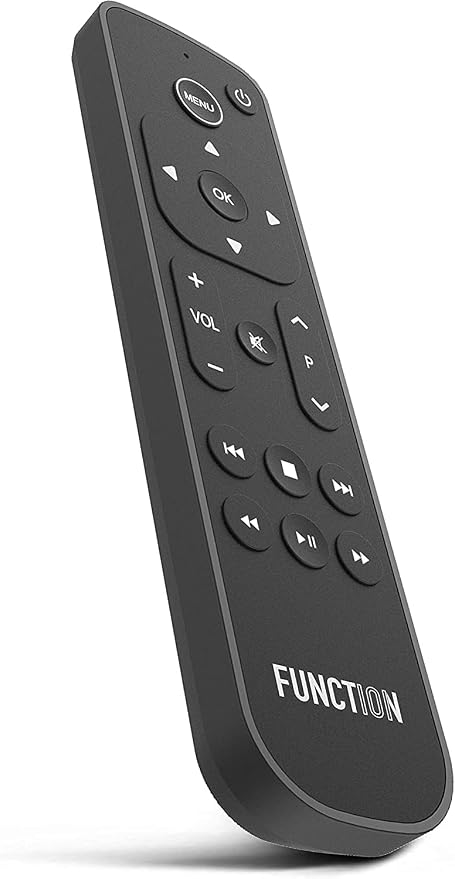 Function101 F101-ATVRM 3-Pack | Replacement Button Remote for Apple TV | Infrared Connectivity | 2 AAA Batteries Included