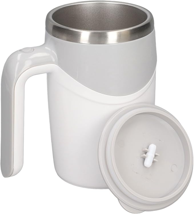 Automatic Mixing Cup, Safe Portable Electric Self Stirring Mug 380ml Multifunction 304 Stainless Steel for Home for Travel,console