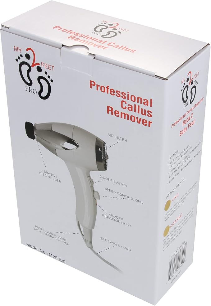 My2Feet Professional Electric Callus Remover+Replacement Disks