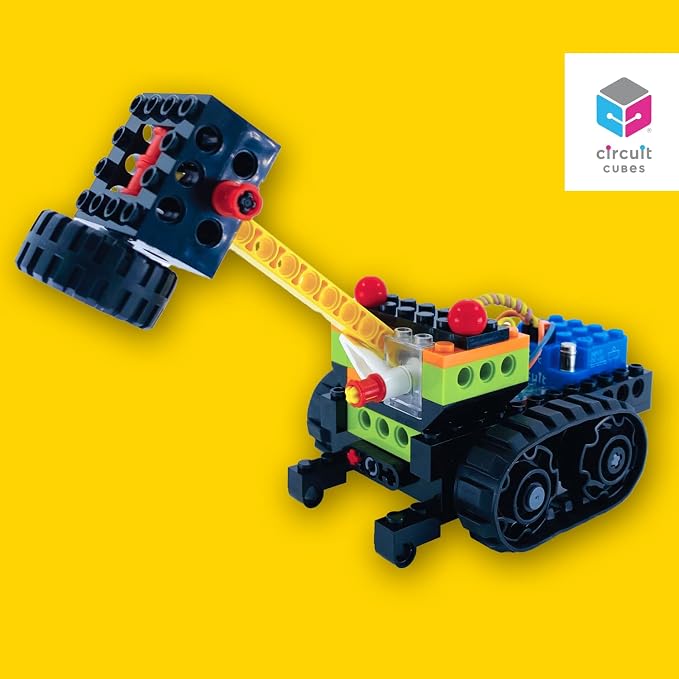 Circuit Cubes Robots Rumble Kit – 2 Player Remote Control Robotics Kit - STEM Learning Toy for Kids Age 8 and Up