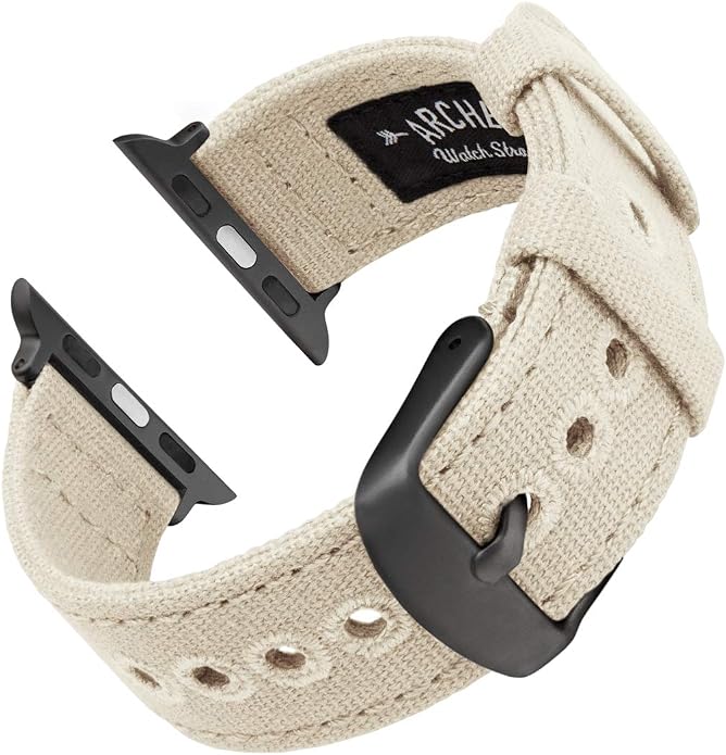 Archer Watch Straps - Canvas Straps for Apple Watch