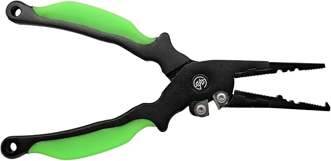 Googan Squad Fishing Tools - Aluminum Pliers, Stainless Steel Fillet Knife, Digital Fish Scale and Tackle Kit for Freshwater and Saltwater Anglers