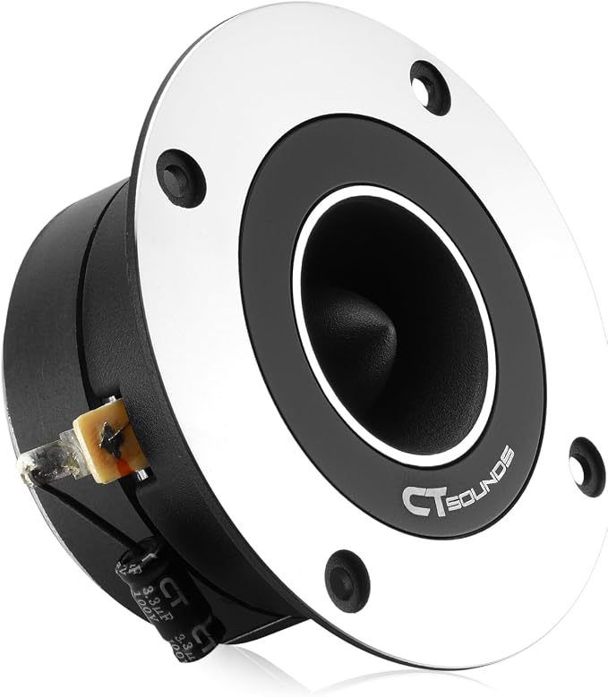 CT Sounds TX-35B 3.5” 480-Watt Titanium Super Tweeters, Pair