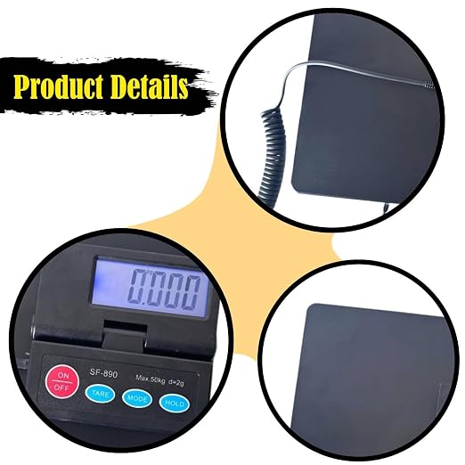 Lightweight 110 Heavy Duty Digital Postal Scale Parcel Weighing Scale for