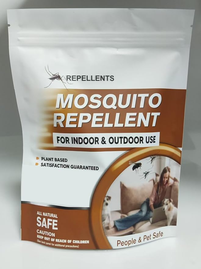 SCFKAOF Mosquito Repellent Outdoor Patio, Mosquito Deterrent for Yard, Indoor Mosquito Repellent Balls, Mosquito Repeller for Patio, Keep Mosquito Away, Covers 120 Sq. Ft, 60 Days Protection-8 Packs