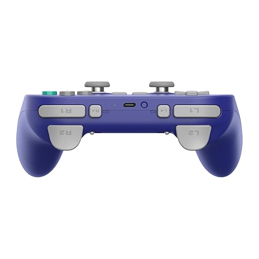 8BitDo Pro 3 Bluetooth Controller for Switch/Switch 2 – TMR Joysticks, Swappable ABXY Buttons, Pro Back Buttons, Charging Dock, Hall Effect Triggers, for Windows, Apple, SteamOS, Android - Purple