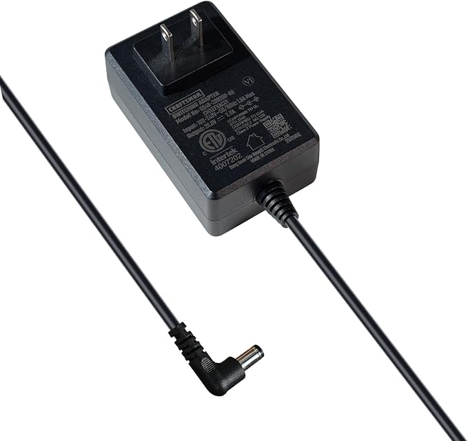 CRAFTSMAN AC Adapter 100-240v 50-60hz for CMXEFXA511214 Portable Fan, Power Supply 6ft Cord