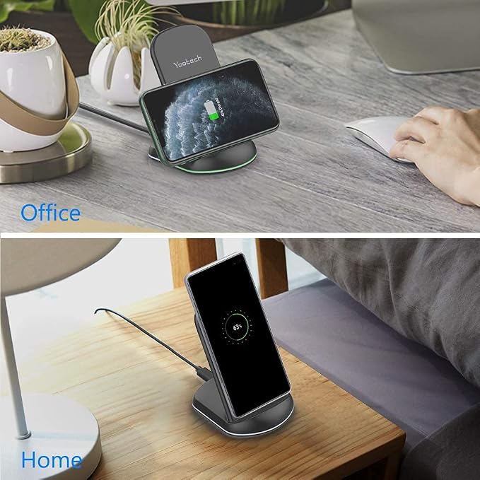 Yootech [3 Pack] Wireless Charging Bundle Pad Stand