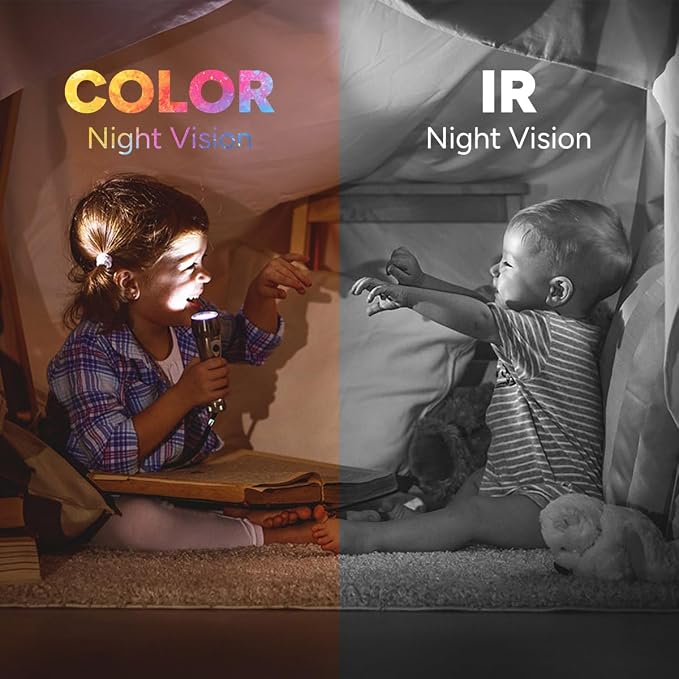 Lorex Connect 2K Indoor Wi-Fi Camera | New APP | Color Night Vision | Person & Face Recognition | Versatile Mounting | 2-Way Talk | 24/7 Recording | Privacy Mode | Local SD or Cloud Storage Option